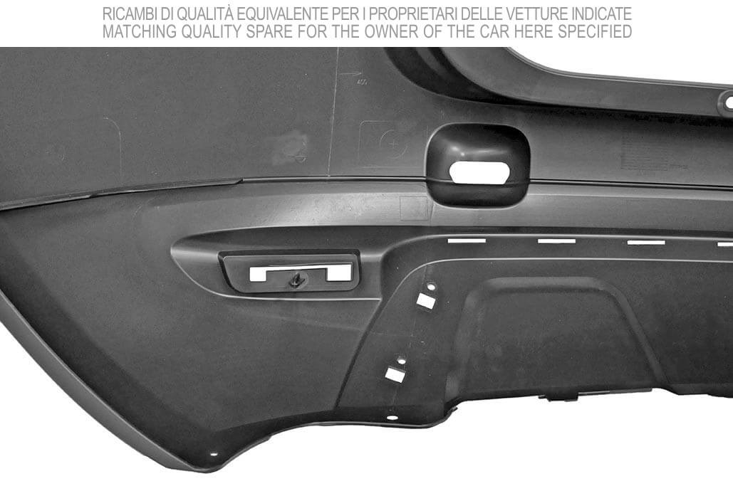 Dettaglio foro sensori